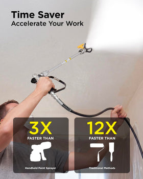 InoKraft NEO 12-inch tip extension reaches high areas with ease.
