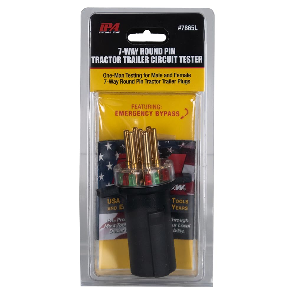 Innovative Products of America 7865L side angle shows sturdy grip for easy handling on the road