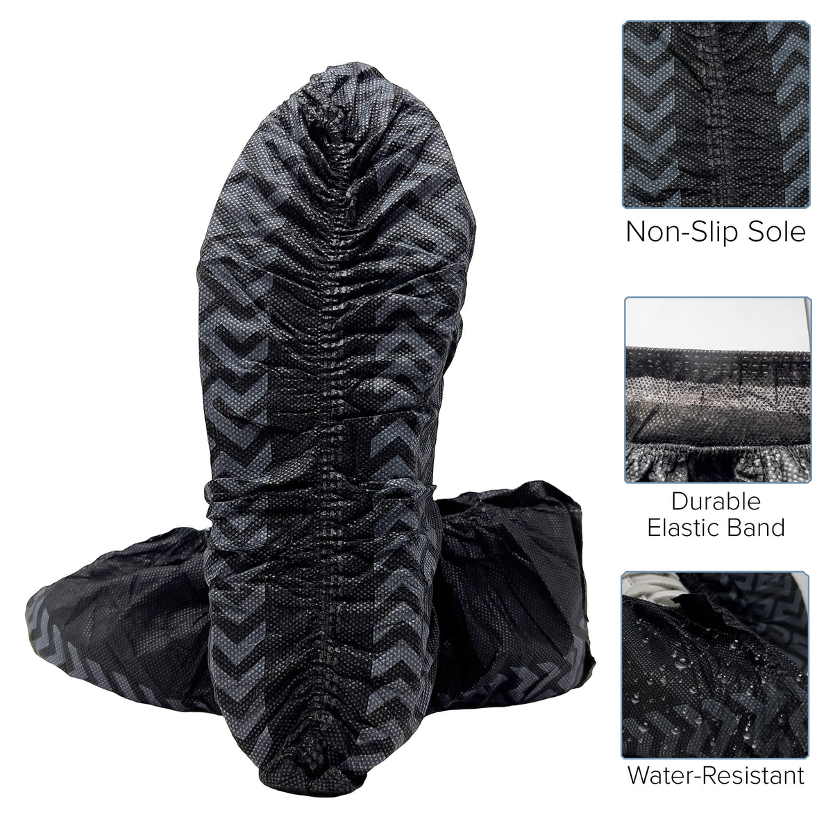 Innovative Haus elastic-band secure-fit ensures quick, comfortable wear for extended use.