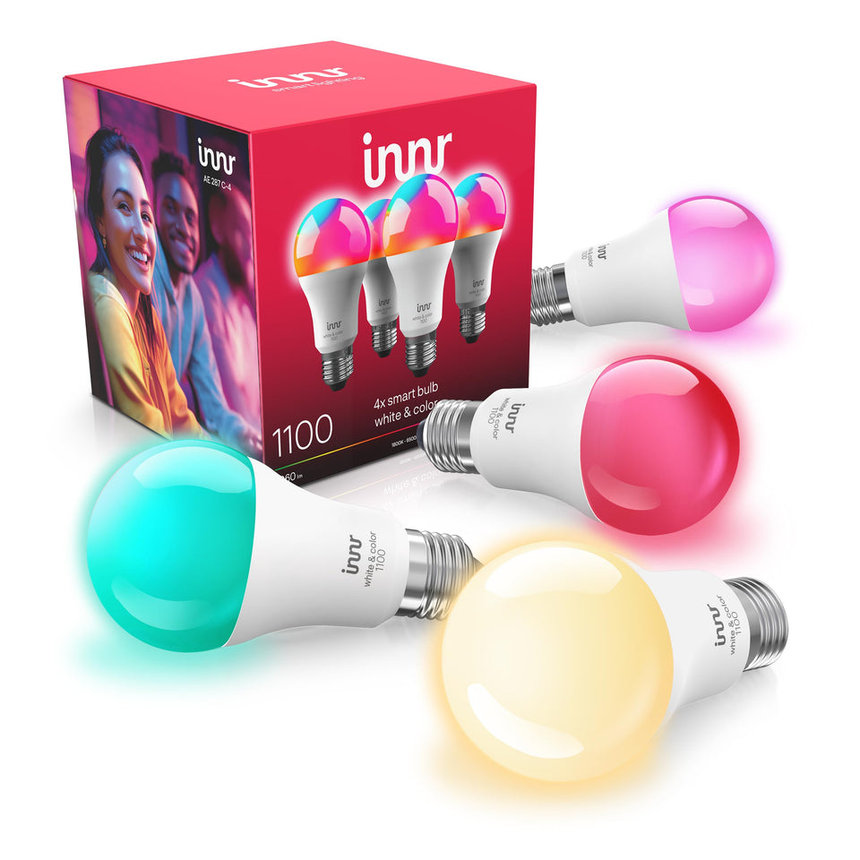 innr Zigbee A19 bulb with bridge setup for seamless Hue/SmartThings control.