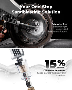 Inokraft ceramic nozzles provide durable, consistent performance on metal.