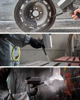 Inokraft compact design fits small garages and standard compressors.