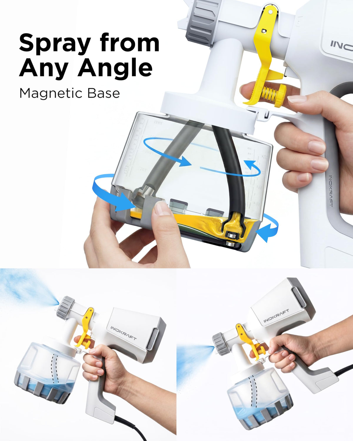 InoKraft QuickFlush adapter enables fast, deep system cleaning.