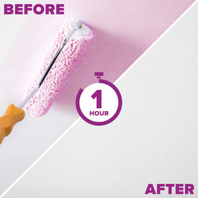 INSL-X paint dries quickly; recoat in two hours.