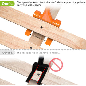 Insaga Pallet Buster non-slip grip provides comfortable control