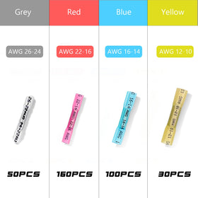Inscool yellow AWG12-10 connectors provide reliable power connections.