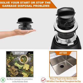 Inseknm garbage disposal 75257 high-quality design for reliable kitchen use