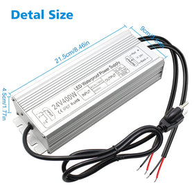 InShareplus robust aluminum shell with heat dissipation for outdoor durability.