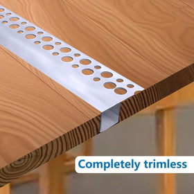 InSharePlus aluminum profile for plasterboard provides durable, flush lighting.