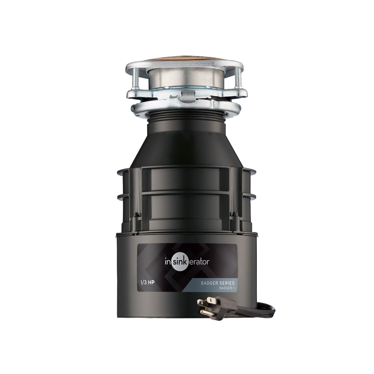InSinkErator Badger 1/3 HP disposal under-sink unit ready for quick grinding