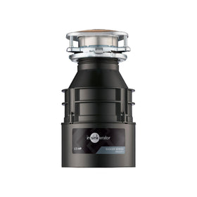 InSinkErator Badger 1-3HP disposal unit under-sink view showcasing compact design and space efficiency