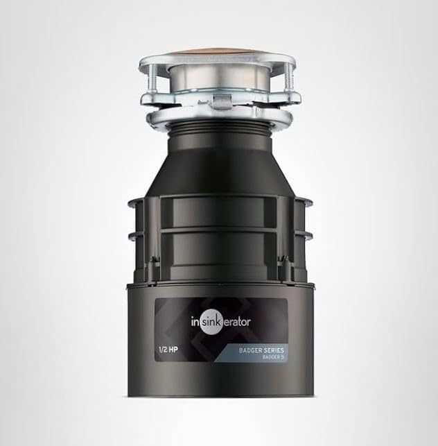 InSinkErator Badger 500 front view: compact disposal ideal for daily kitchen tasks