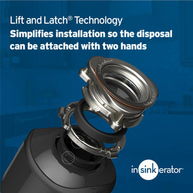 InSinkErator Badger 5XP with power cord included for plug-and-play installation
