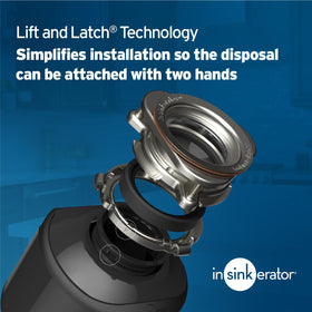 InSinkErator Badger galvanized grind components for durability