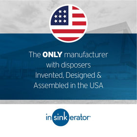 InSinkErator Badger septic-safe design supports septic systems