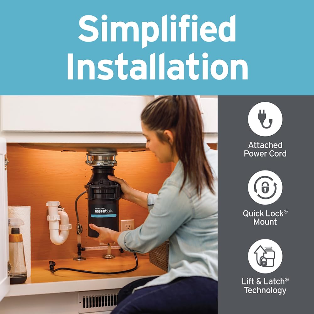InSinkErator ES30 quick-lock mount enables fast replacement