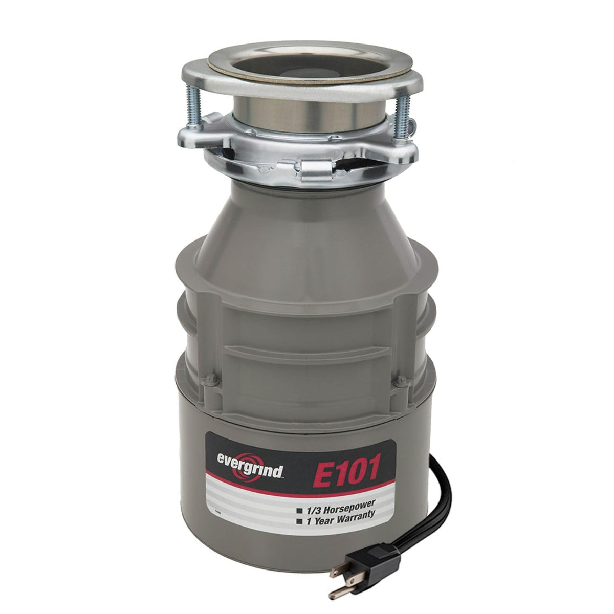 InSinkErator Evergrind E101 26oz grind chamber highlights compact power for efficient waste disposal