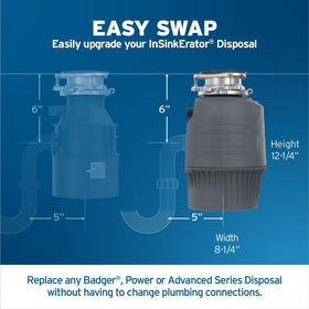 InSinkErator Evolution Lift and Latch feature simplifies installation and access
