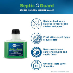InSinkErator Evolution Septic Guard quiet operation with SoundSeal technology
