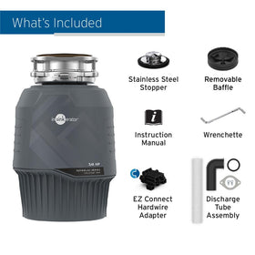 InSinkErator EZ Removable Dishwasher Inlet Plug aids clean dishwasher connection