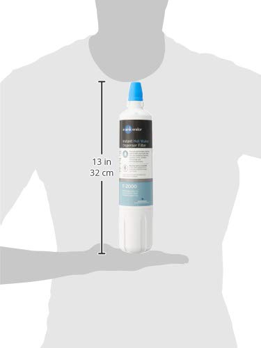 InSinkErator F-2000 twist-and-lock design enables quick, tool-free filter changes.
