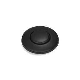 InSinkErator STC-MTBLK decorative air switch button in matte black finish.