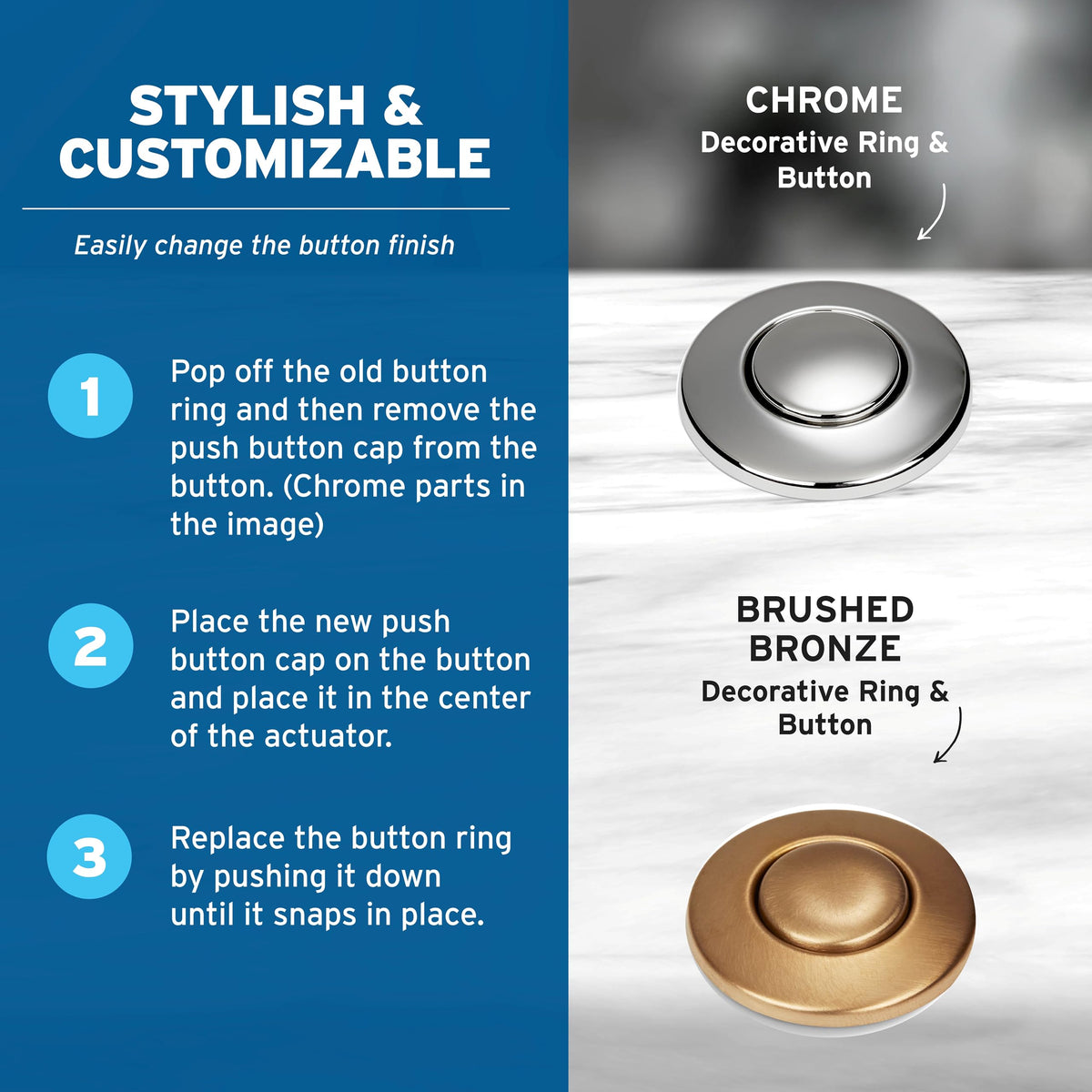 InSinkErator STC-MTBLK easy DIY replacement process explained.