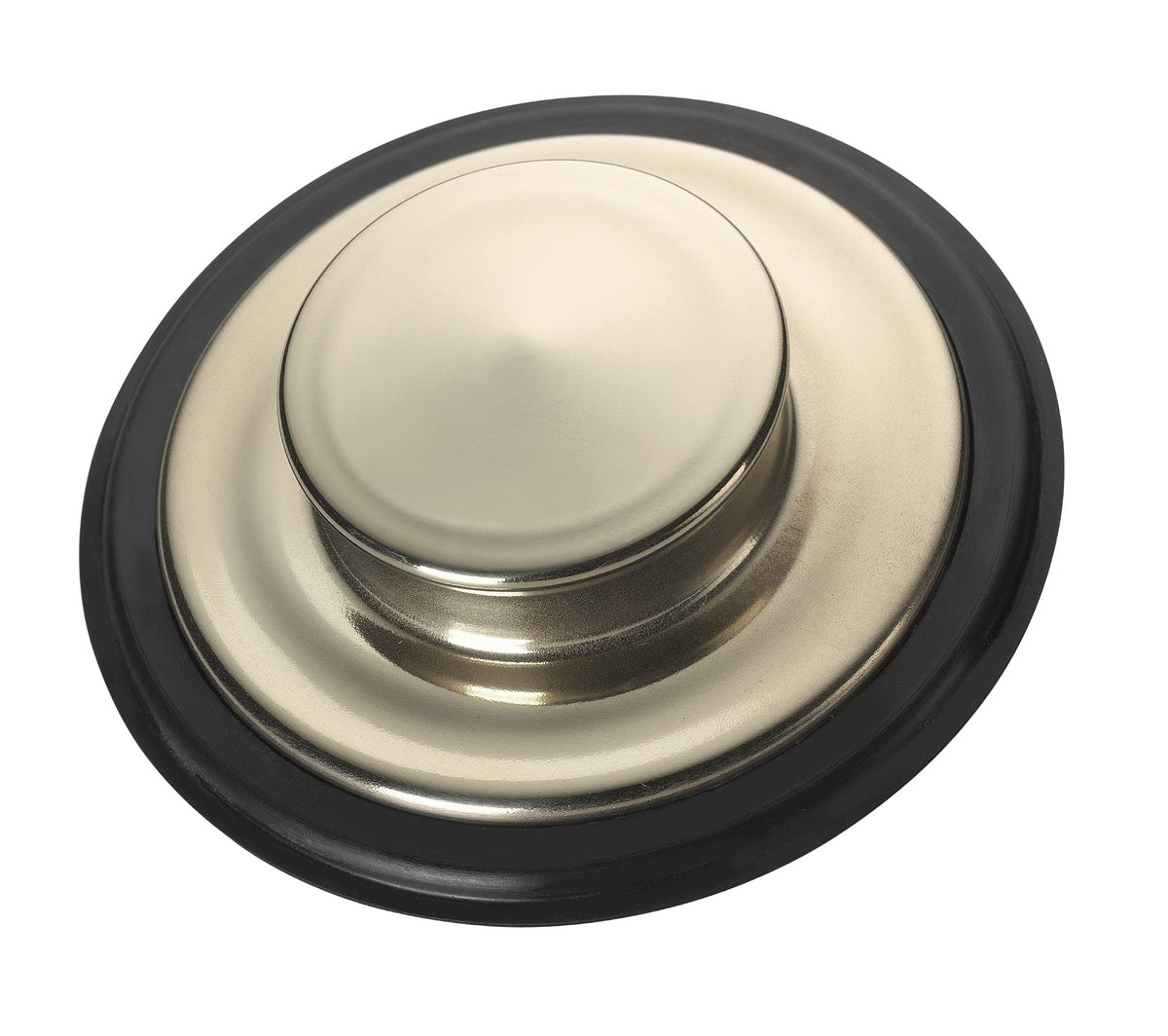 InSinkErator STP-SSB brushed stainless kitchen sink stopper stops debris from draining
