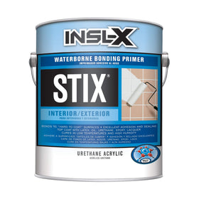 INSL-X Stix bonding primer on glossy tile for strong adhesion