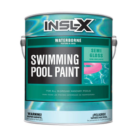 INSL-X Waterborne pool paint bottle pour shows quick-dry coating for pools
