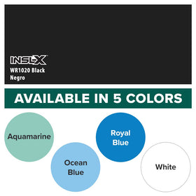 INSL-X Waterborne pool paint brush stroke demonstrates even coverage for a smooth finish