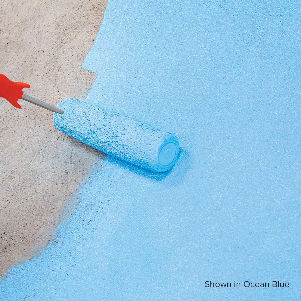 INSL-X Waterborne pool paint on-wall coating provides durable color on masonry surfaces