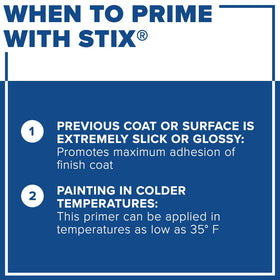 Prime-ready drywall surface with INSL-X Stix on plaster and ceiling.