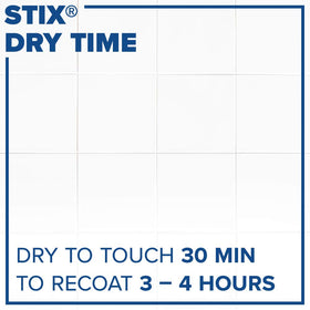 Low-temperature cure on cold surface using INSL-X Stix primer.