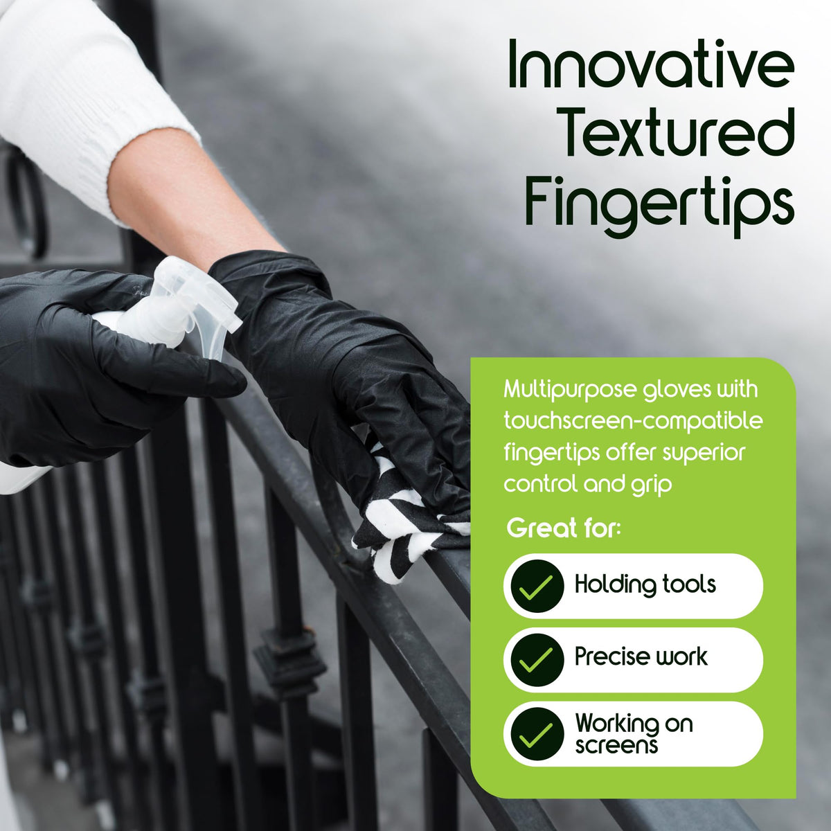 Inspire Gloves safe for food handling and kitchen use