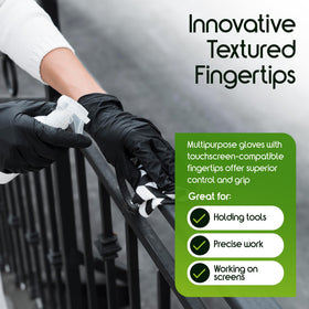 Inspire gloves with tools in use for reliable protection.