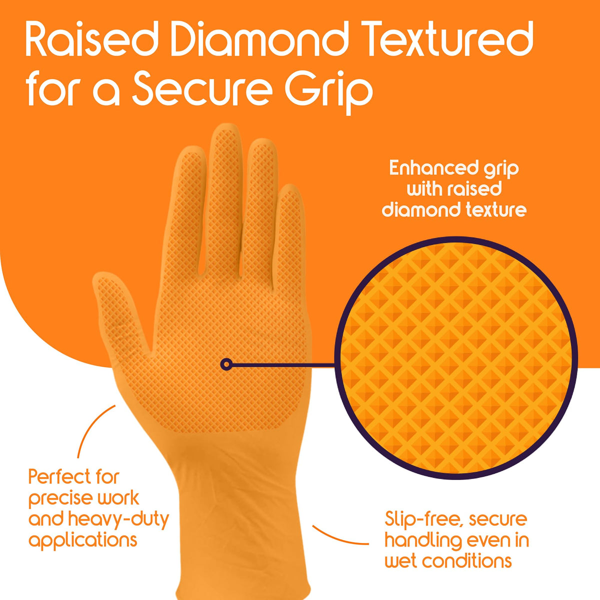 Inspire gloves provide chemical and grease protection for work tasks