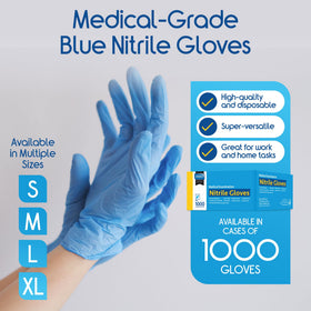 Inspire nitrile gloves latex-free design reduces allergen exposure during routine examinations.