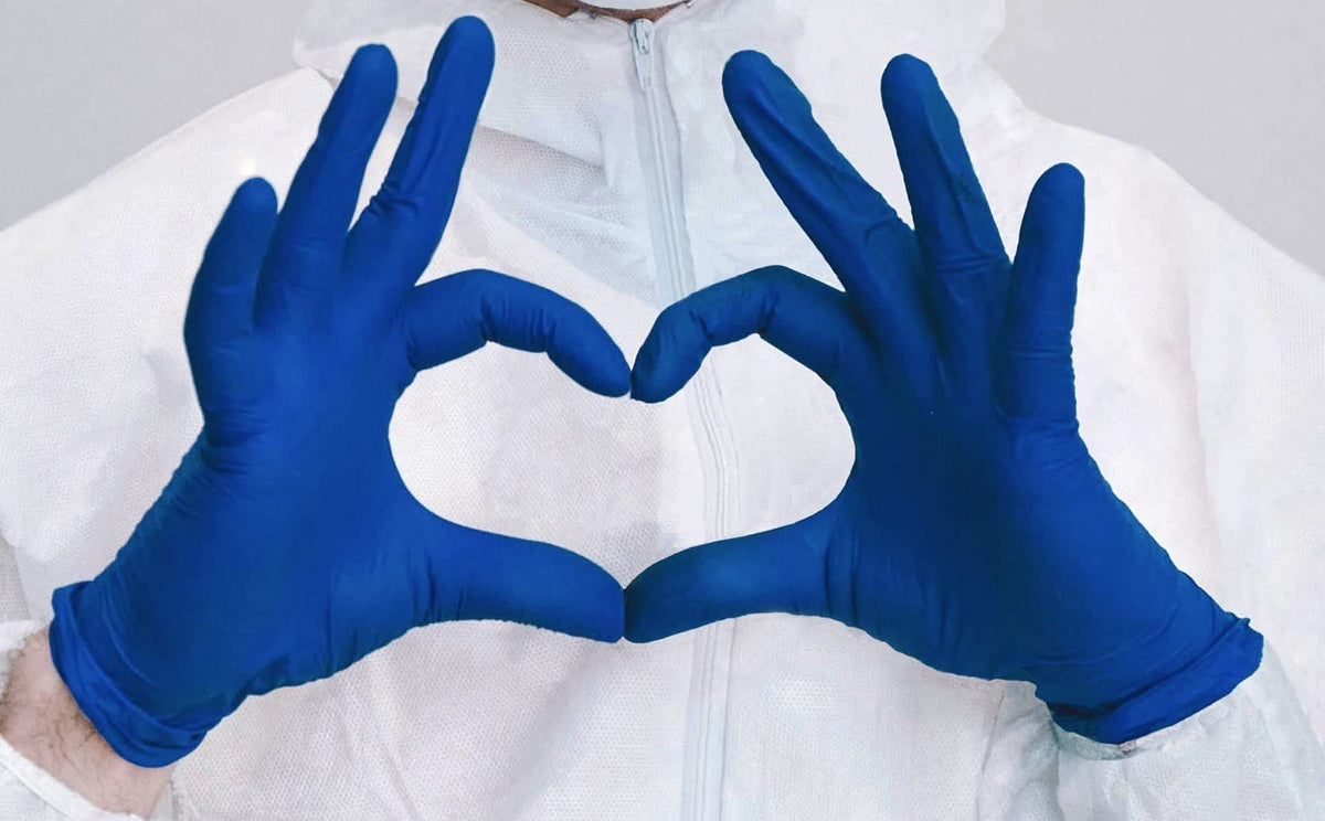 Inspire Nitrile Gloves trusted by medical and emergency professionals for daily duties