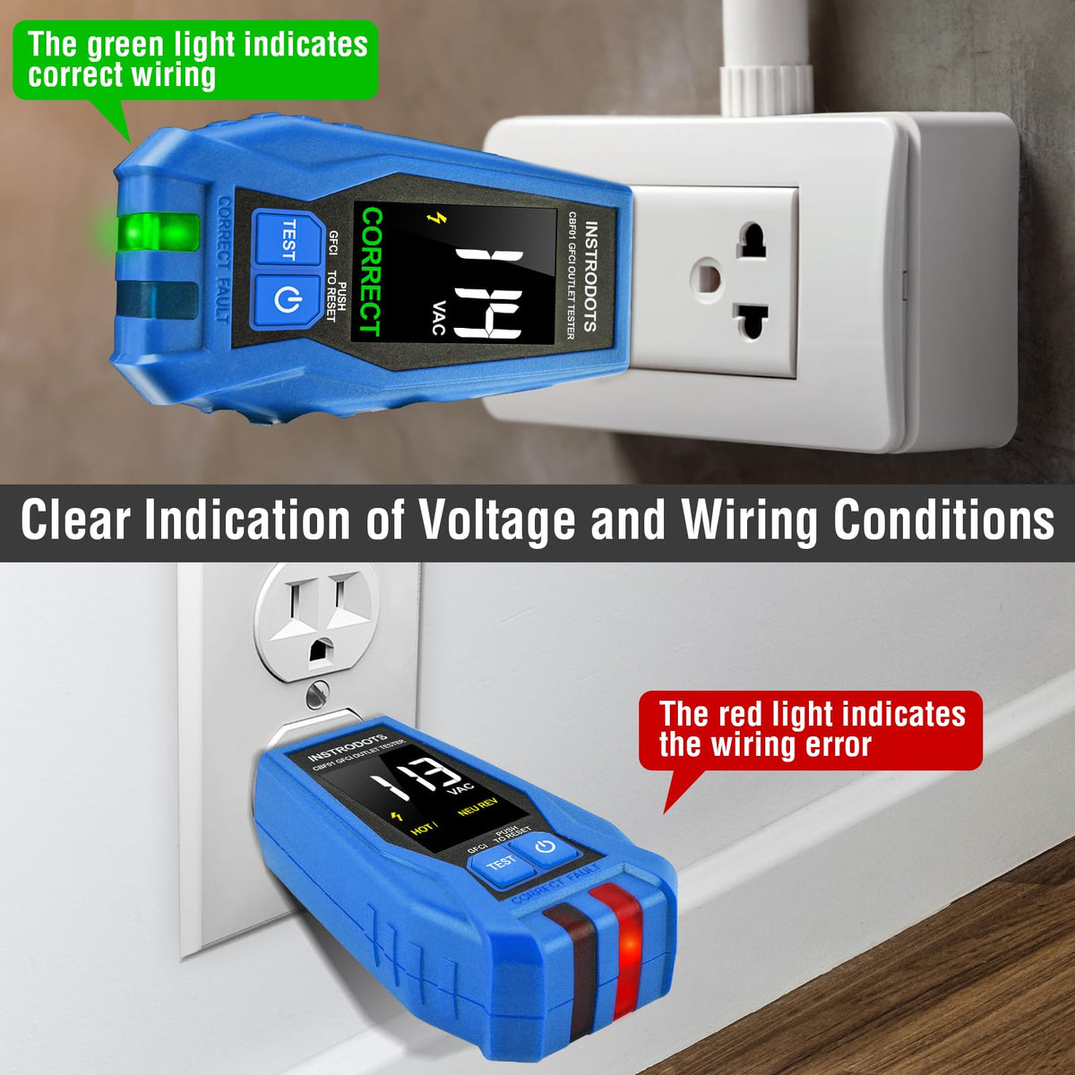 Instrodots CBF01 battery compartments allow easy access