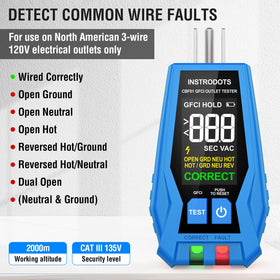 Instrodots CBF01 buzzer alarm confirms findings when hands are full.