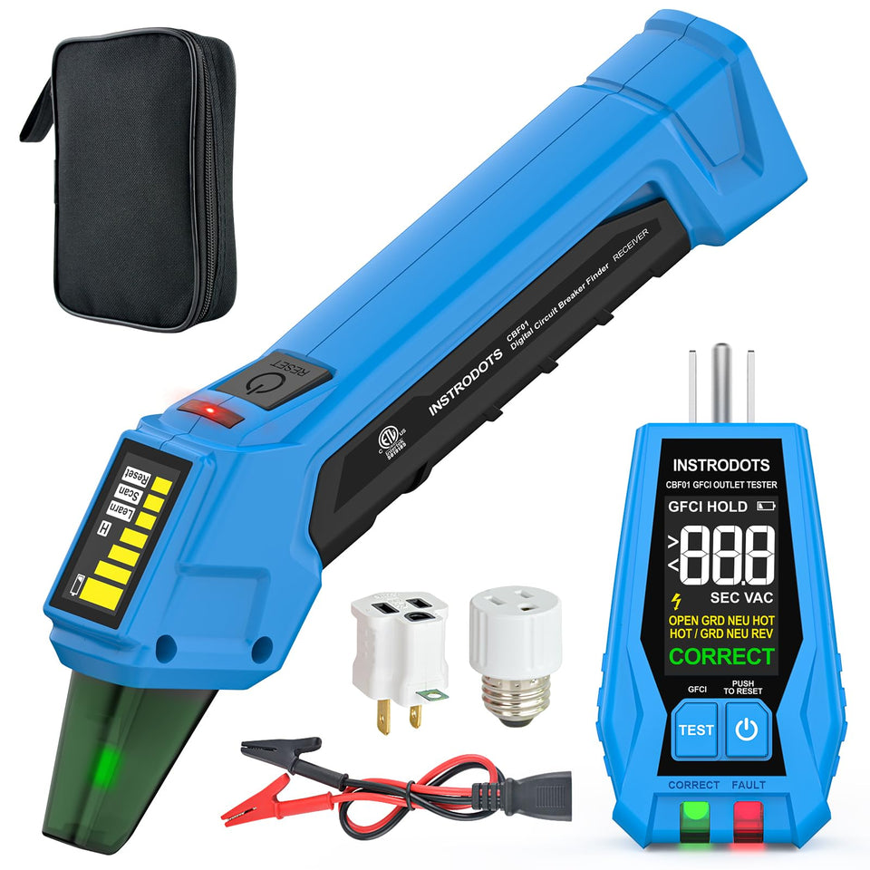 Instrodots CBF01 transmitter with color display for quick circuit mapping