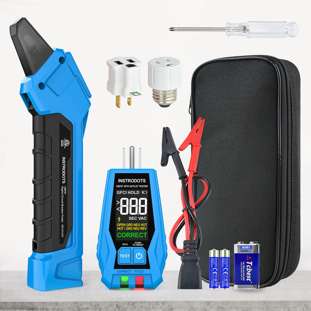 Instrodots CBF01 use in home for circuit testing