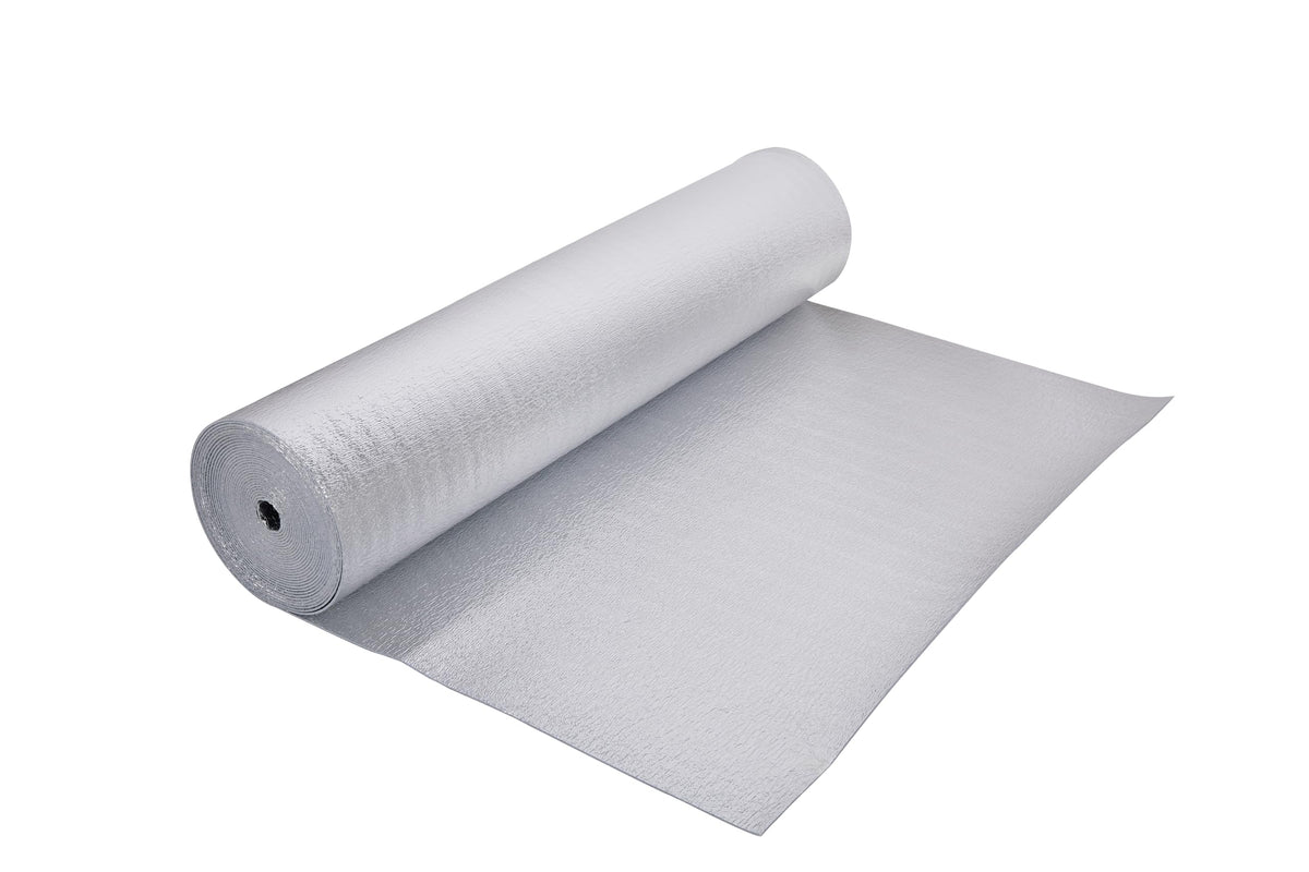 INSULATION MARKETPLACE SmartSHIELD foam-core cross-section highlights lightweight, durable insulation core.