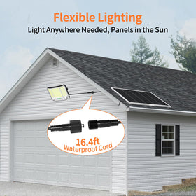 Intelamp remote control 16.4 ft range for easy lighting modes.