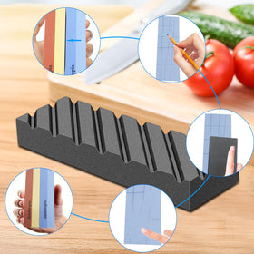 Intelitopia non-slip bases keep the setup steady on countertops.