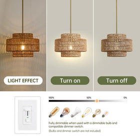 InterMaka E26 bulb compatibility enables versatile lighting options.