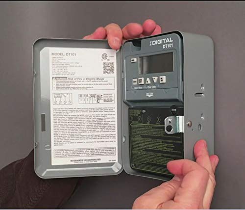 Intermatic DT101 auto DST feature for effortless time alignment.