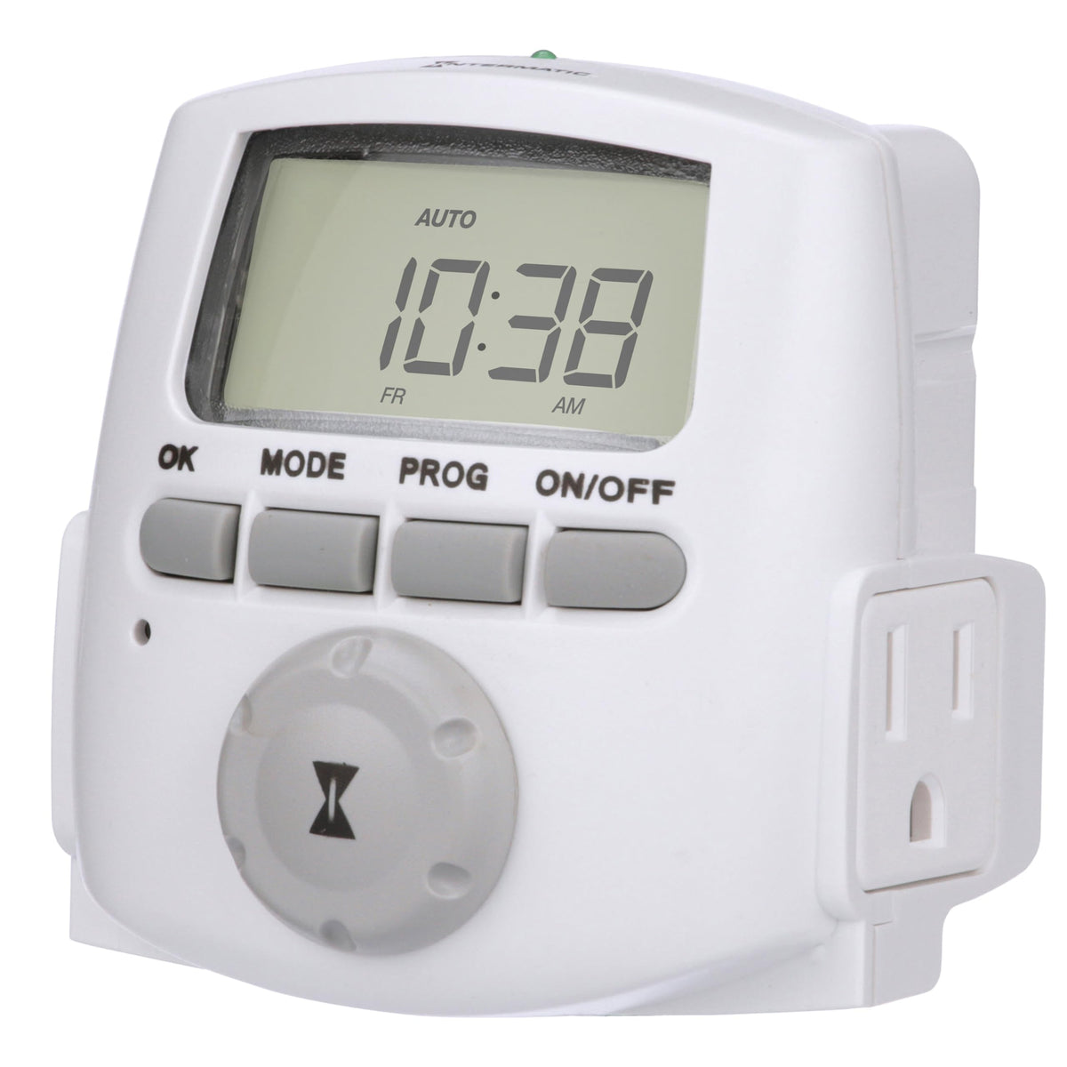 Intermatic DT620 battery backup preserves settings during power outages