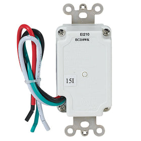 Intermatic EC210WK wiring terminals demonstrating easy installation.